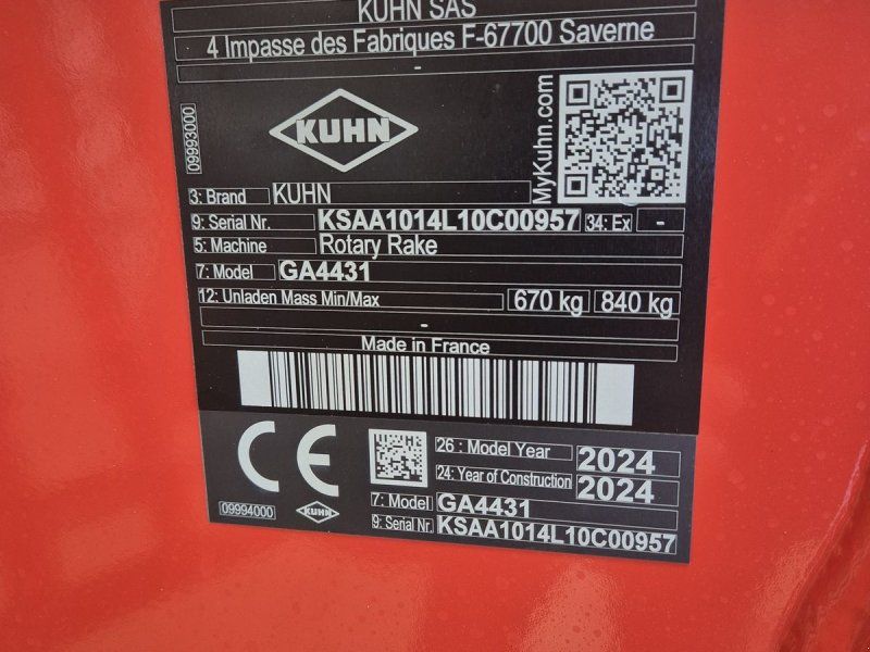 Kuhn GA 4431