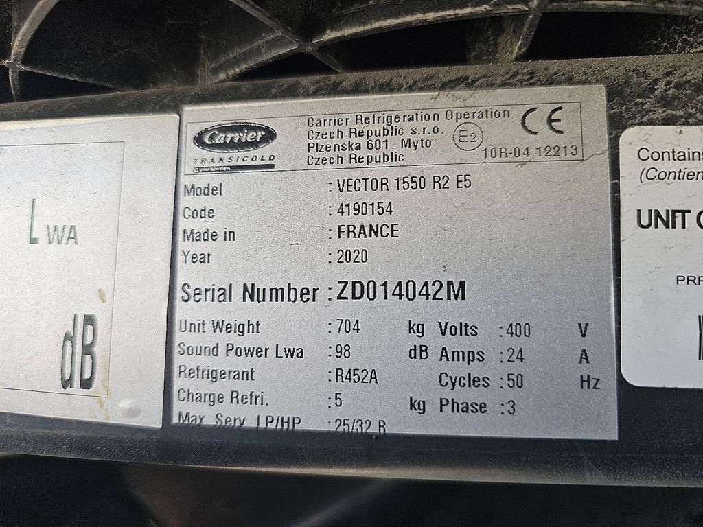 SCHMITZ SCB*S3B carrier1550 d+e,dopp