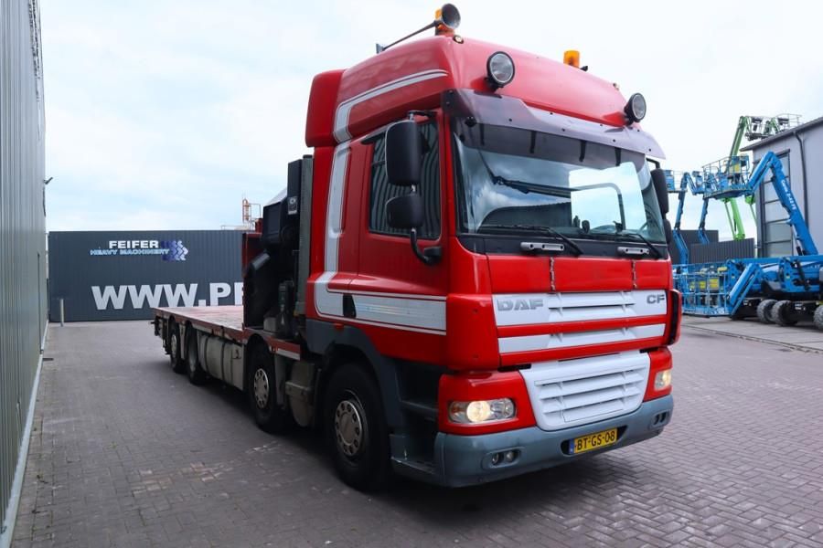 DAF CF85 With HMF 85t/m Crane Dutch Registration, HMF