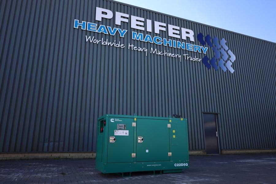 Cummins C22D5Q Declaration of Conformity, Diesel, 22kVA, A