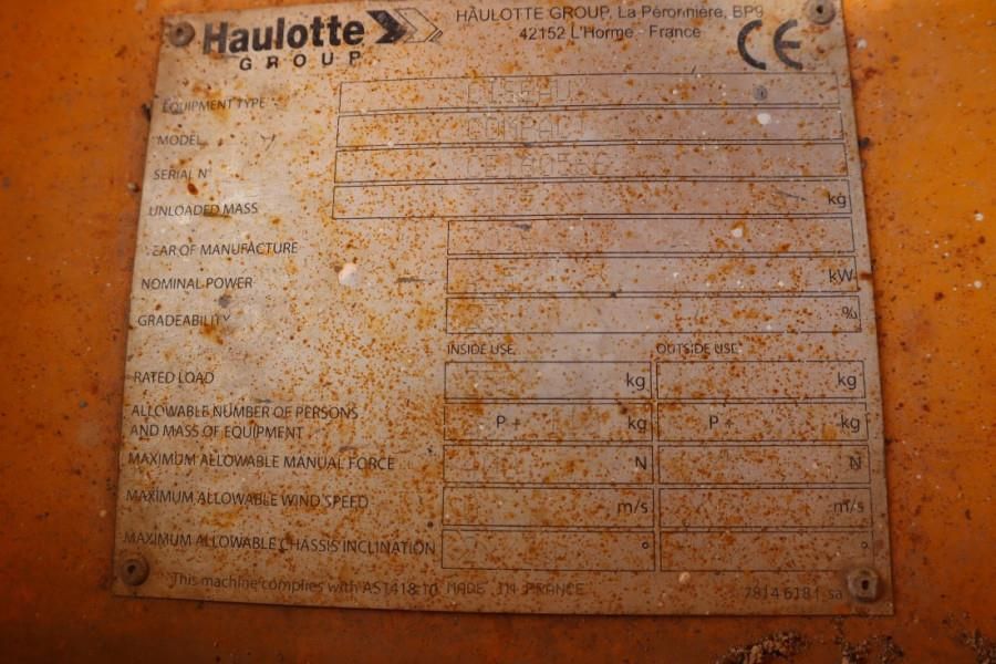 Haulotte Compact 14 Electric, 14m Working Height, 350kg Cap