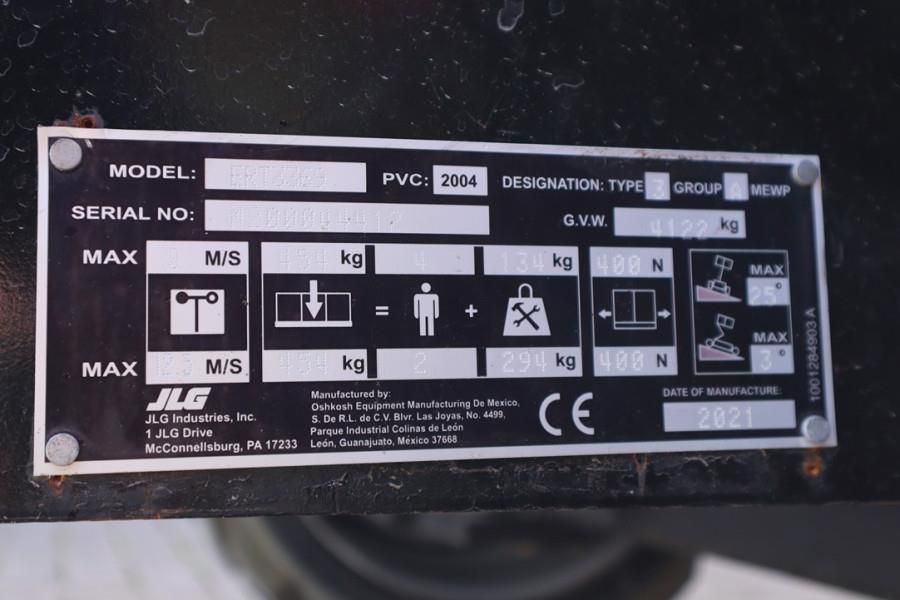 JLG ERT3369 Unused, Diesel, 12m Working Height, 454kg