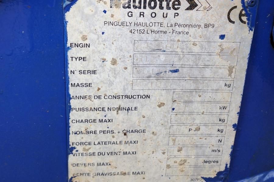 Haulotte H12SX Diesel, 4x4 Drive, 12m Working Height, 700kg