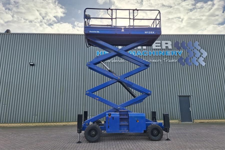 Haulotte H12SX Diesel, 4x4 Drive, 12m Working Height, 700kg