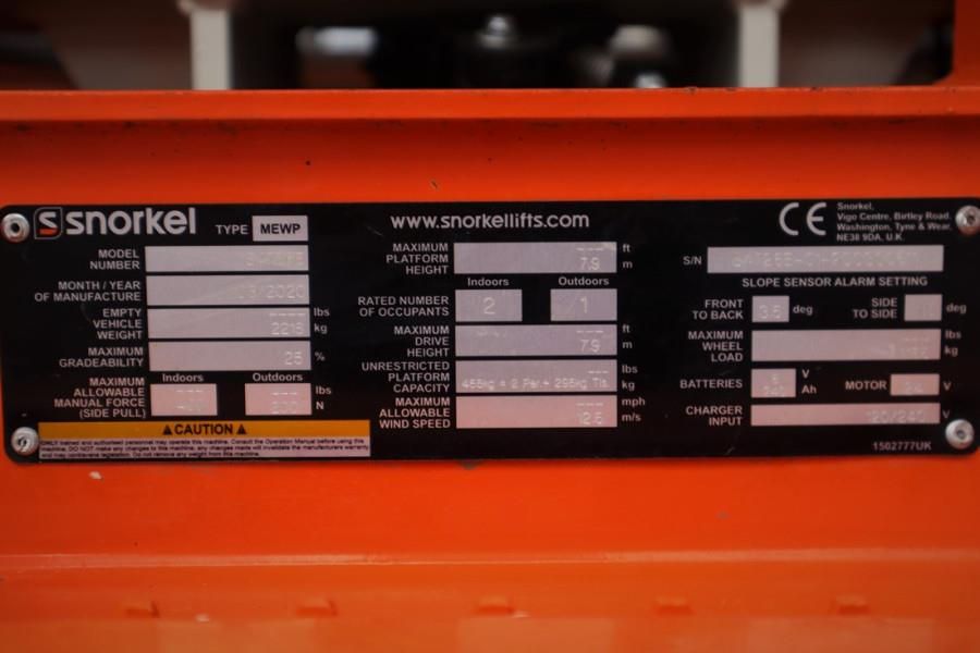 Snorkel S4726E Valid Inspection, *Guarantee! ,Electric, 10