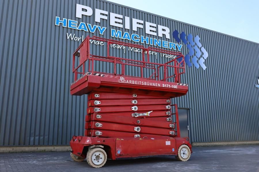 PB LIFT S171-16E Electric, 17.3m Working Height, 400k