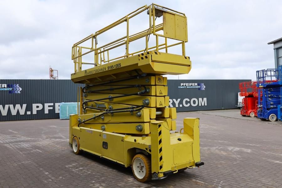 PB LIFT S195-12ES Electric, 19.6m Working Height, 700