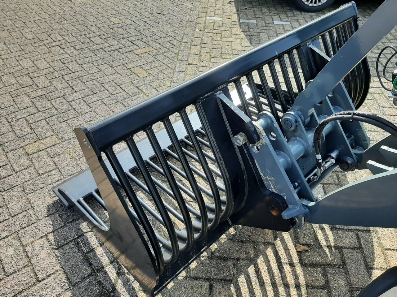 Puinriek / Puinbak 1,60m GiANT shovel snelwissel aansluiting