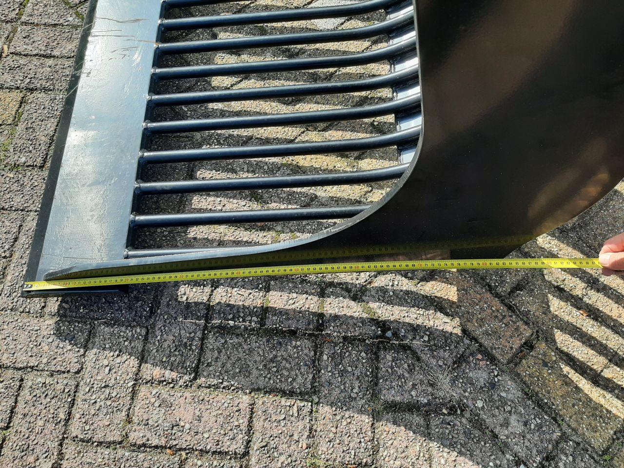 Puinriek / Puinbak 1,60m GiANT shovel snelwissel aansluiting