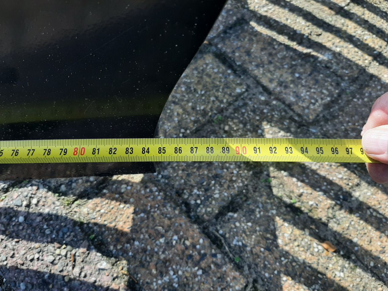 Puinriek / Puinbak 1,60m GiANT shovel snelwissel aansluiting