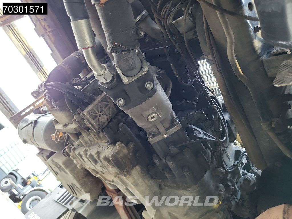 Scania P400 6X2 20 tons HIAB containersystem Retarder Automatic Lift+steering Euro 5