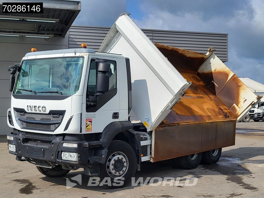 Iveco Trakker 360 6X4 10m3 2-Sided Tipper Steelsuspension Big-Axle Automatic Euro 6