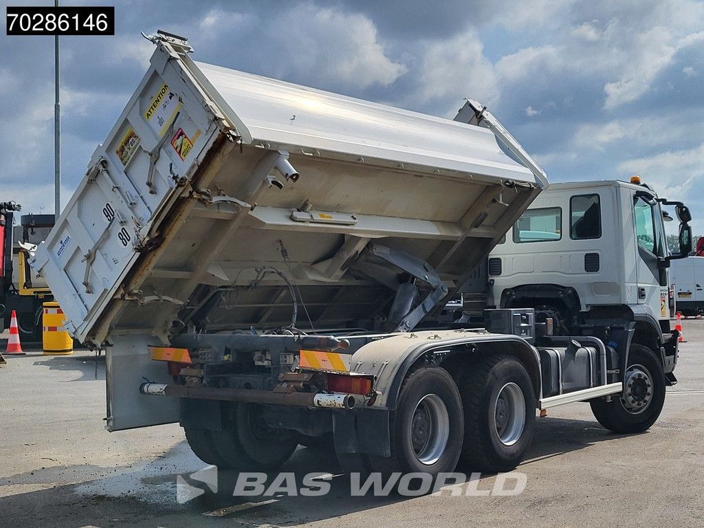 Iveco Trakker 360 6X4 10m3 2-Sided Tipper Steelsuspension Big-Axle Automatic Euro 6
