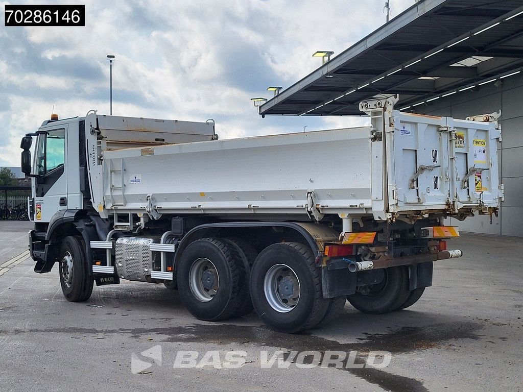 Iveco Trakker 360 6X4 10m3 2-Sided Tipper Steelsuspension Big-Axle Automatic Euro 6