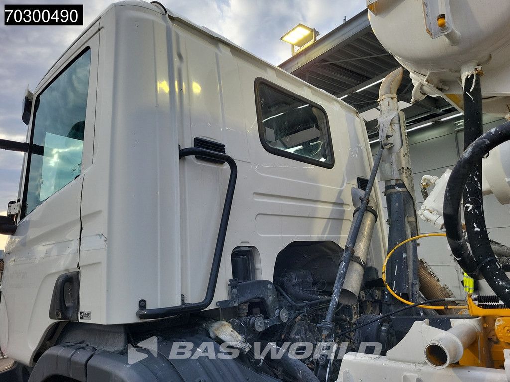 Scania P410 8X4 9m3 Liebherr HTM 904 FL mixer Steelsuspension Automatic Euro 6