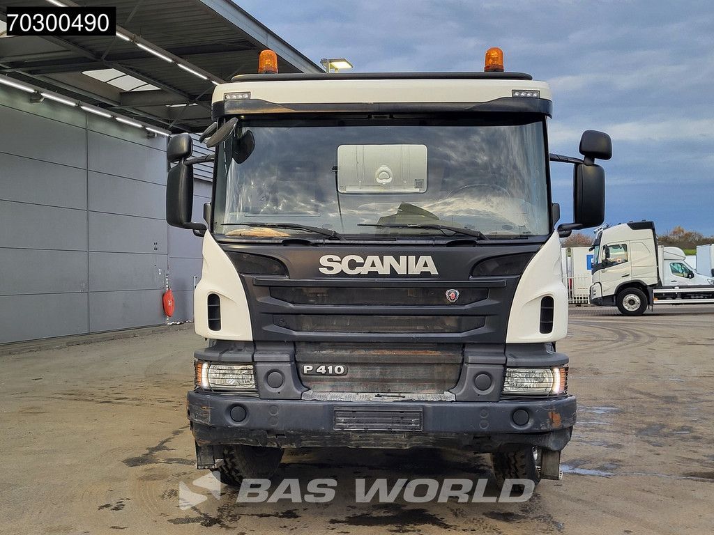 Scania P410 8X4 9m3 Liebherr HTM 904 FL mixer Steelsuspension Automatic Euro 6