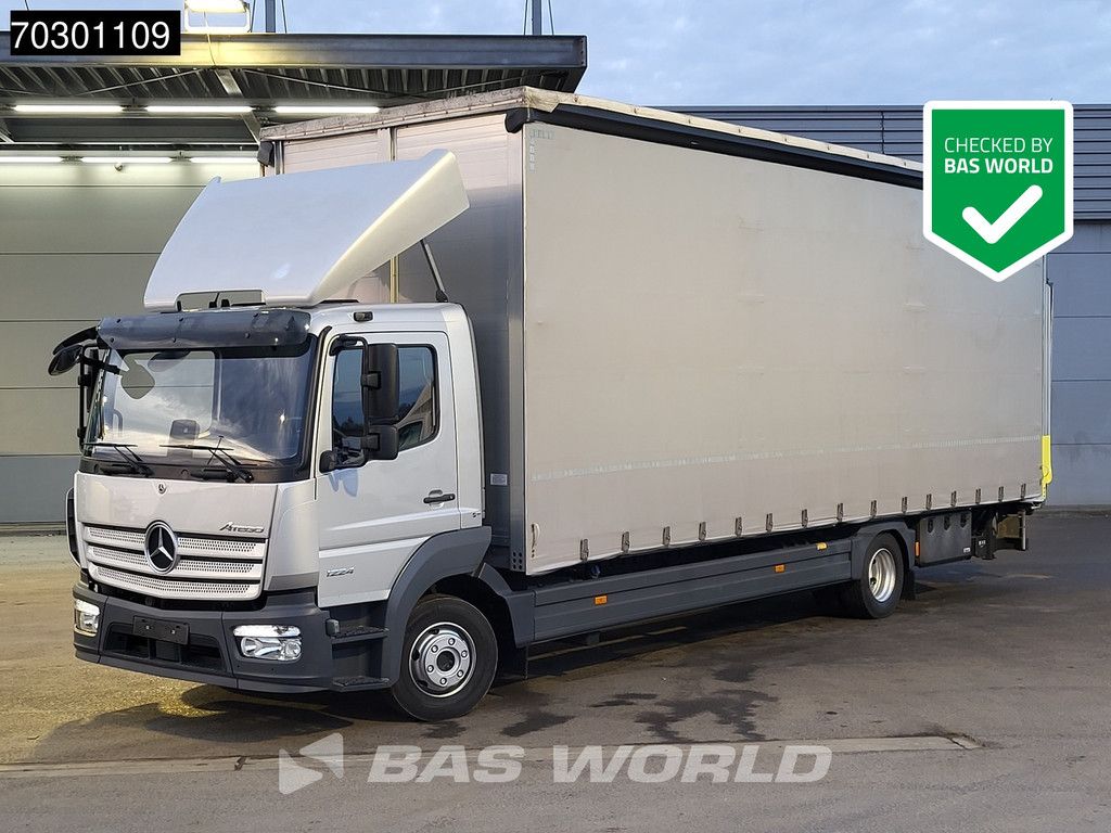 Mercedes Atego 1224 4X2 280cm height curtainsider 1500kg Tailgate Automatic Euro 6