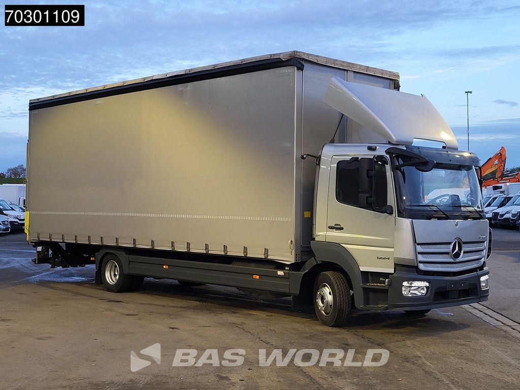 Mercedes Atego 1224 4X2 280cm height curtainsider 1500kg Tailgate Automatic Euro 6
