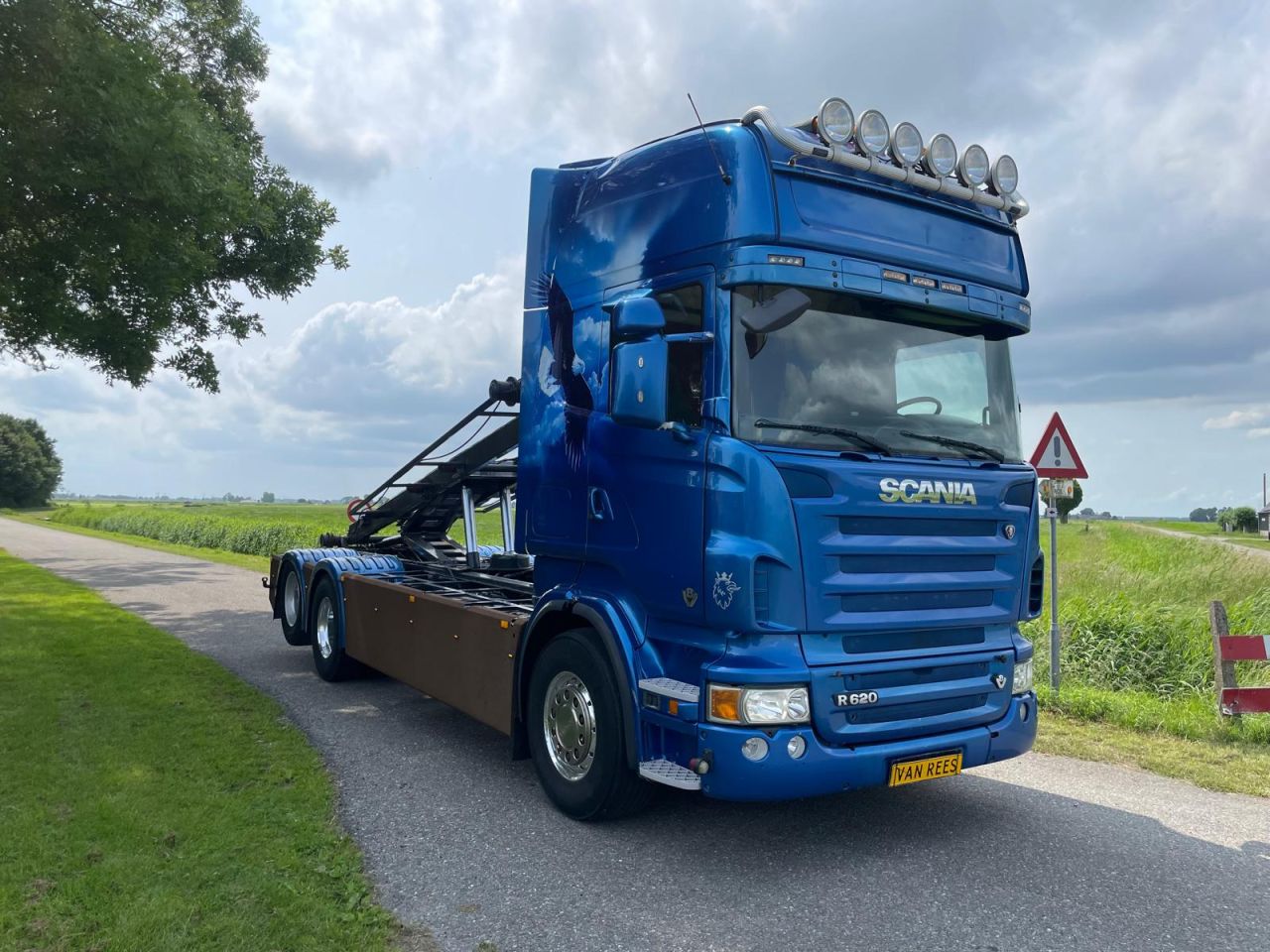 Scania R620 container auto V8 handgeschakeld