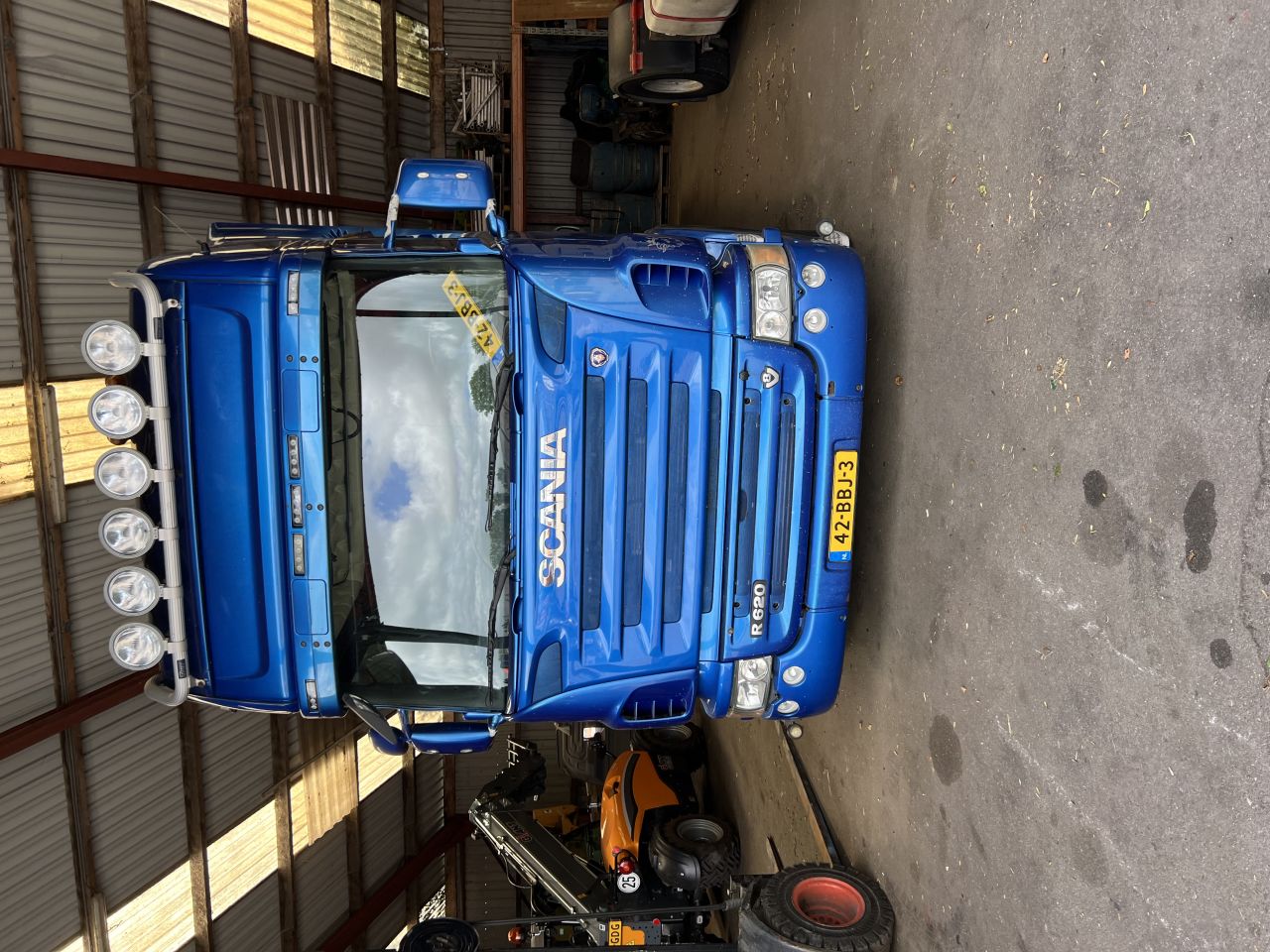 Scania R620 container auto V8 handgeschakeld