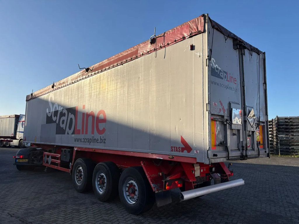 Stas SA339K 65m3 vol alu kipper BPW Schijfremmen