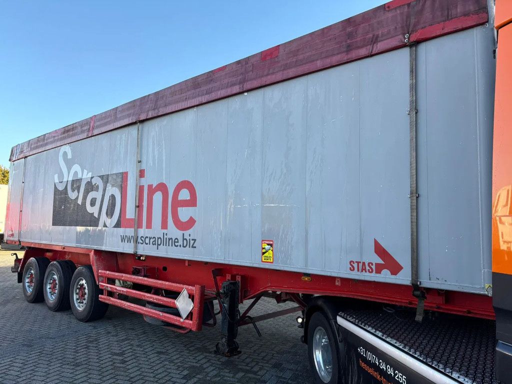 Stas SA339K 65m3 vol alu kipper BPW Schijfremmen