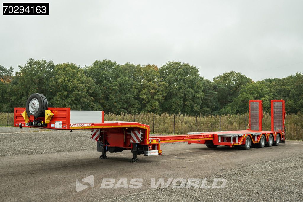 Kässbohrer LB4E 4 assen Hydr. Ramps 620cm-Extendable Lift+ 2x Steering Axle