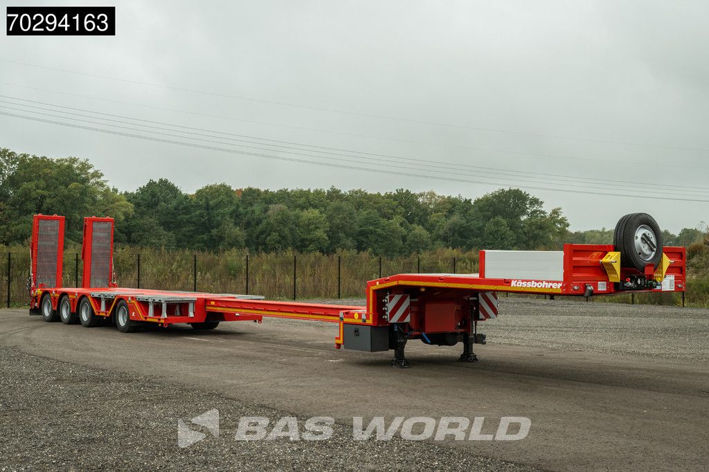 Kässbohrer LB4E 4 assen Hydr. Ramps 620cm-Extendable Lift+ 2x Steering Axle