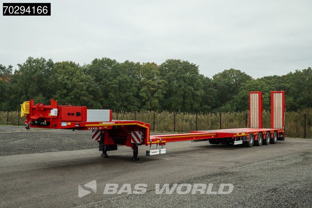 Kässbohrer LB4E 3 axles Extendable Ramps 1x Lift 3x Steering Axle