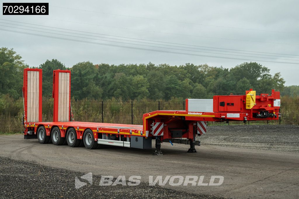 Kässbohrer LB4E 3 axles Extendable Ramps 1x Lift 3x Steering Axle