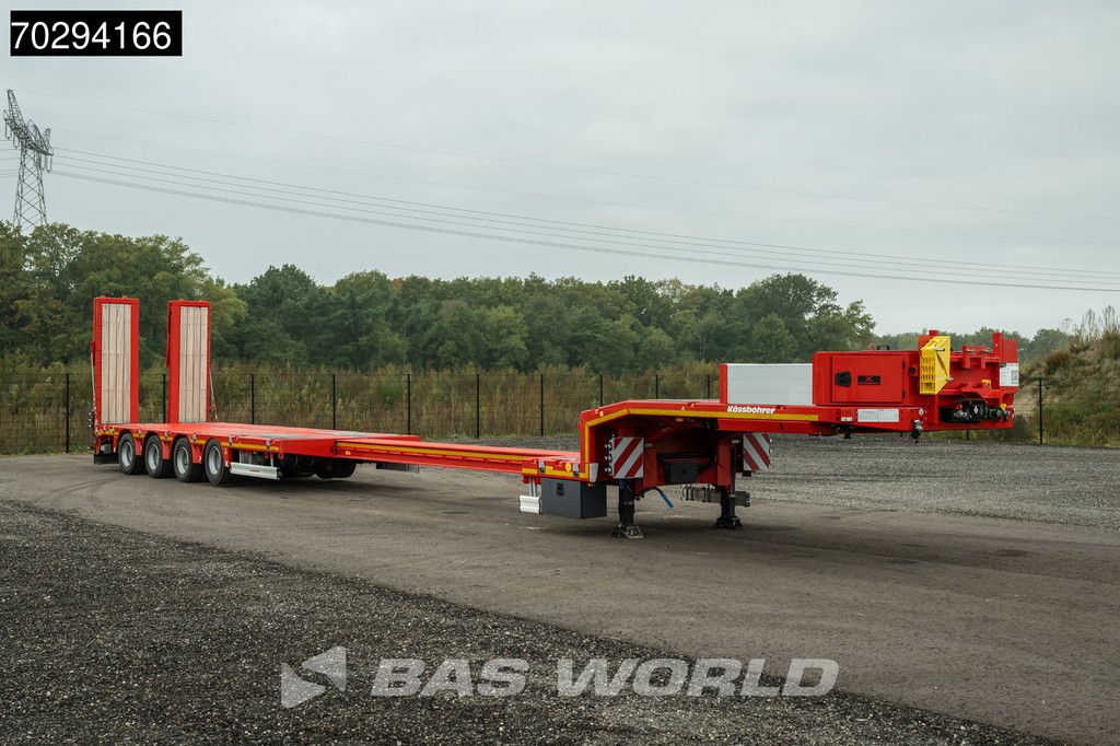 Kässbohrer LB4E 3 axles Extendable Ramps 1x Lift 3x Steering Axle