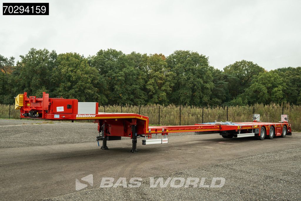 Kässbohrer LB3E 3 axles Extendable 600cm Lift+Steering Axle Scand.