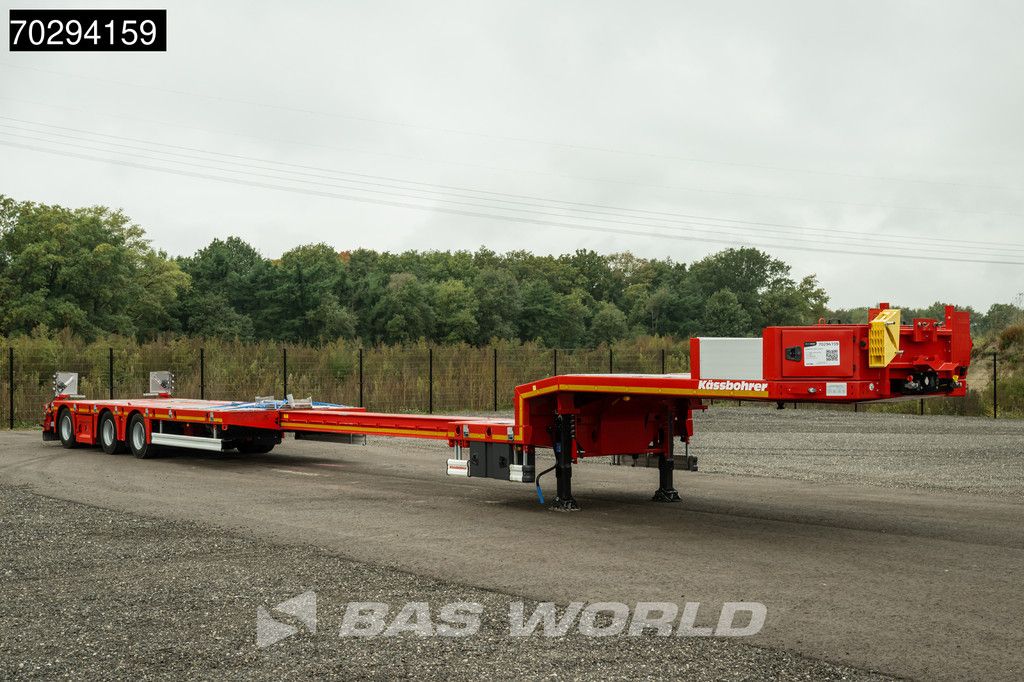 Kässbohrer LB3E 3 axles Extendable 600cm Lift+Steering Axle Scand.