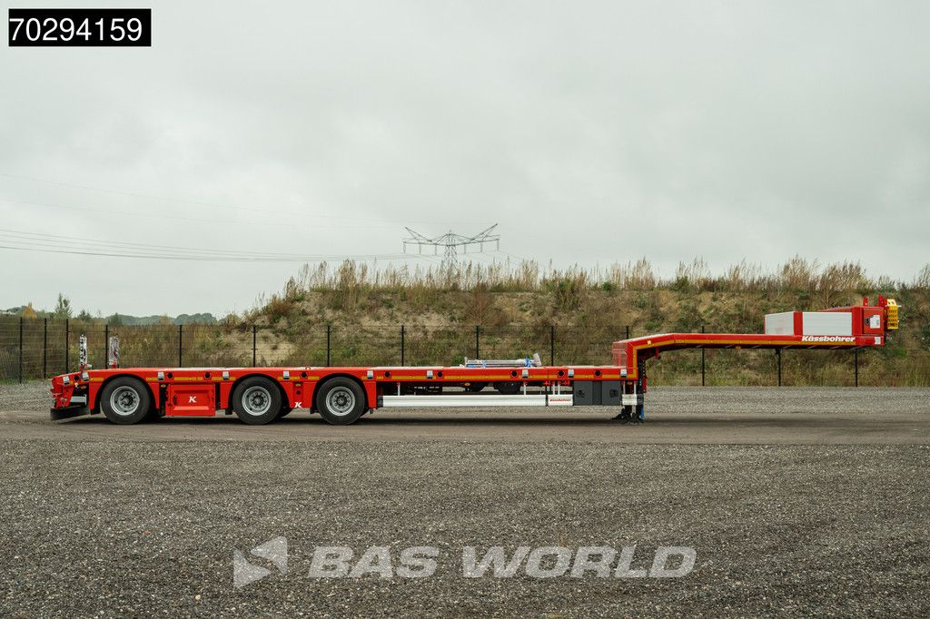 Kässbohrer LB3E 3 axles Extendable 600cm Lift+Steering Axle Scand.