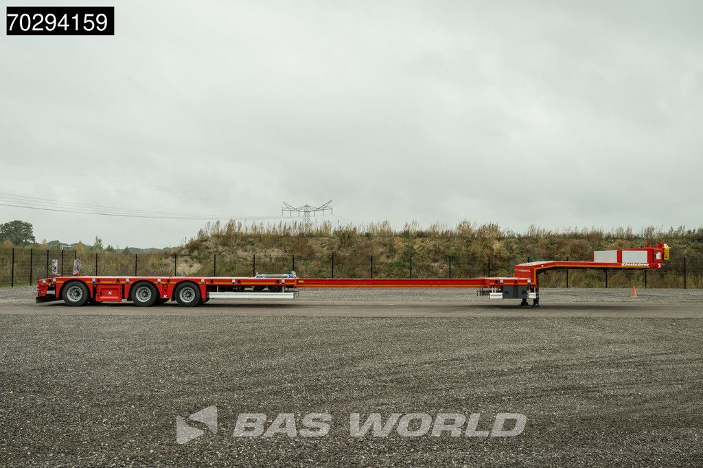 Kässbohrer LB3E 3 axles Extendable 600cm Lift+Steering Axle Scand.