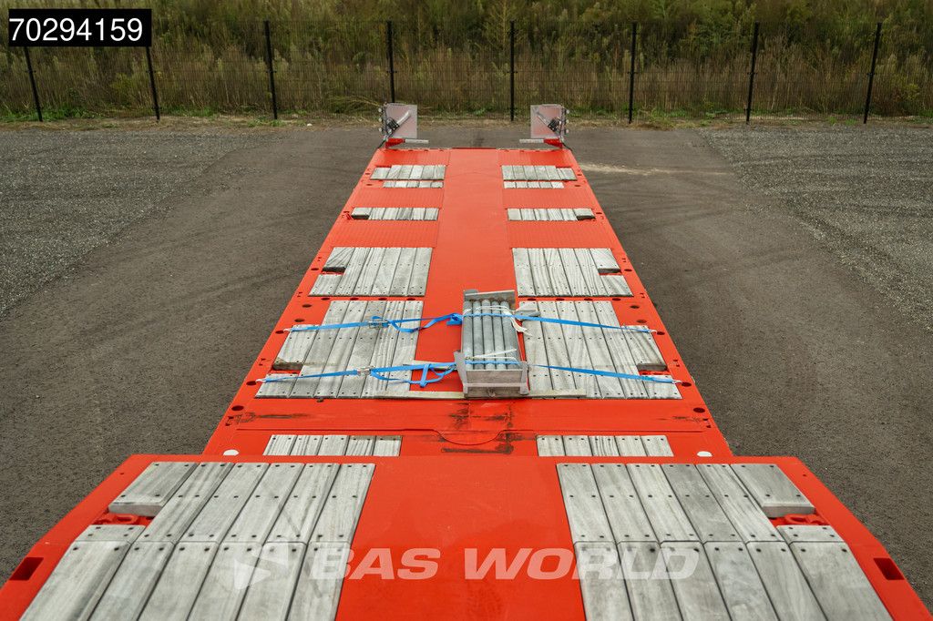 Kässbohrer LB3E 3 axles Extendable 600cm Lift+Steering Axle Scand.