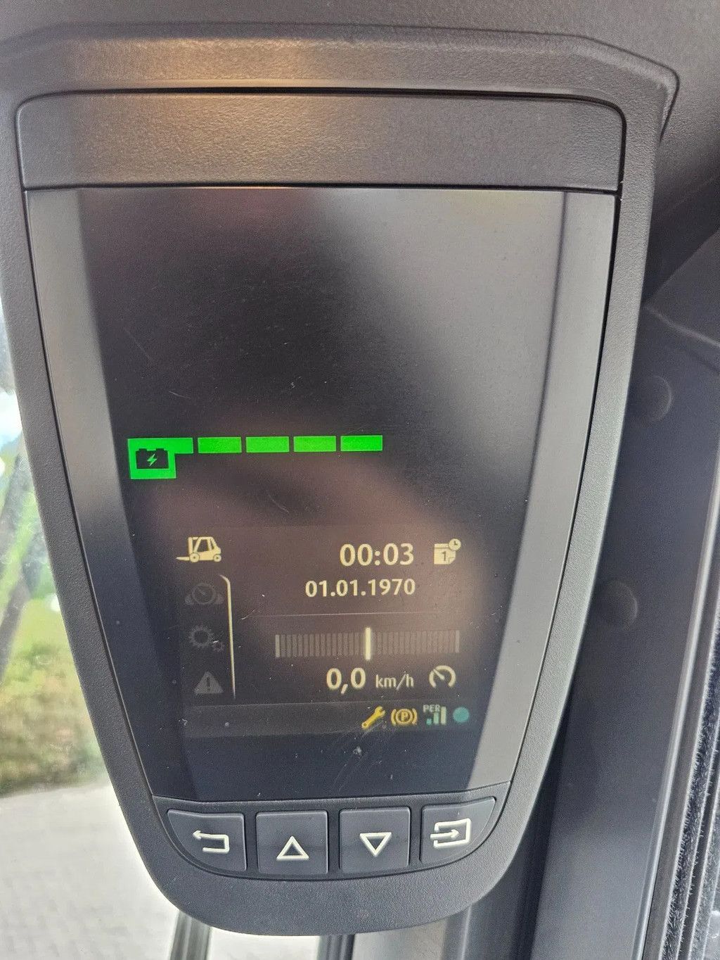 Linde E30 elektrische heftruck vorkheftruck