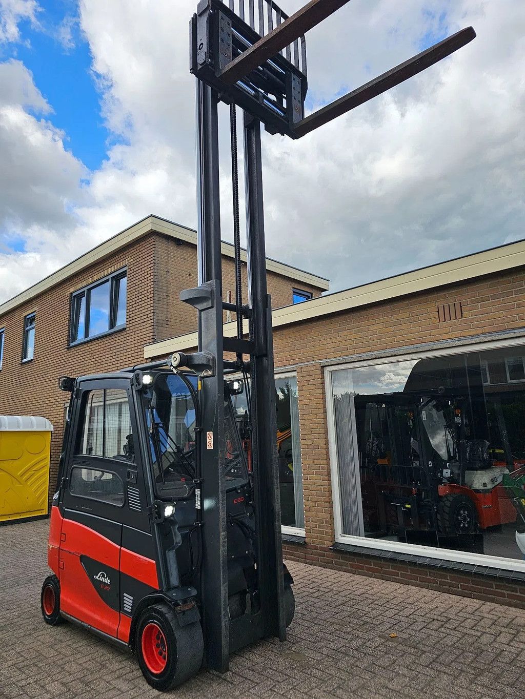 Linde E30 elektrische heftruck vorkheftruck