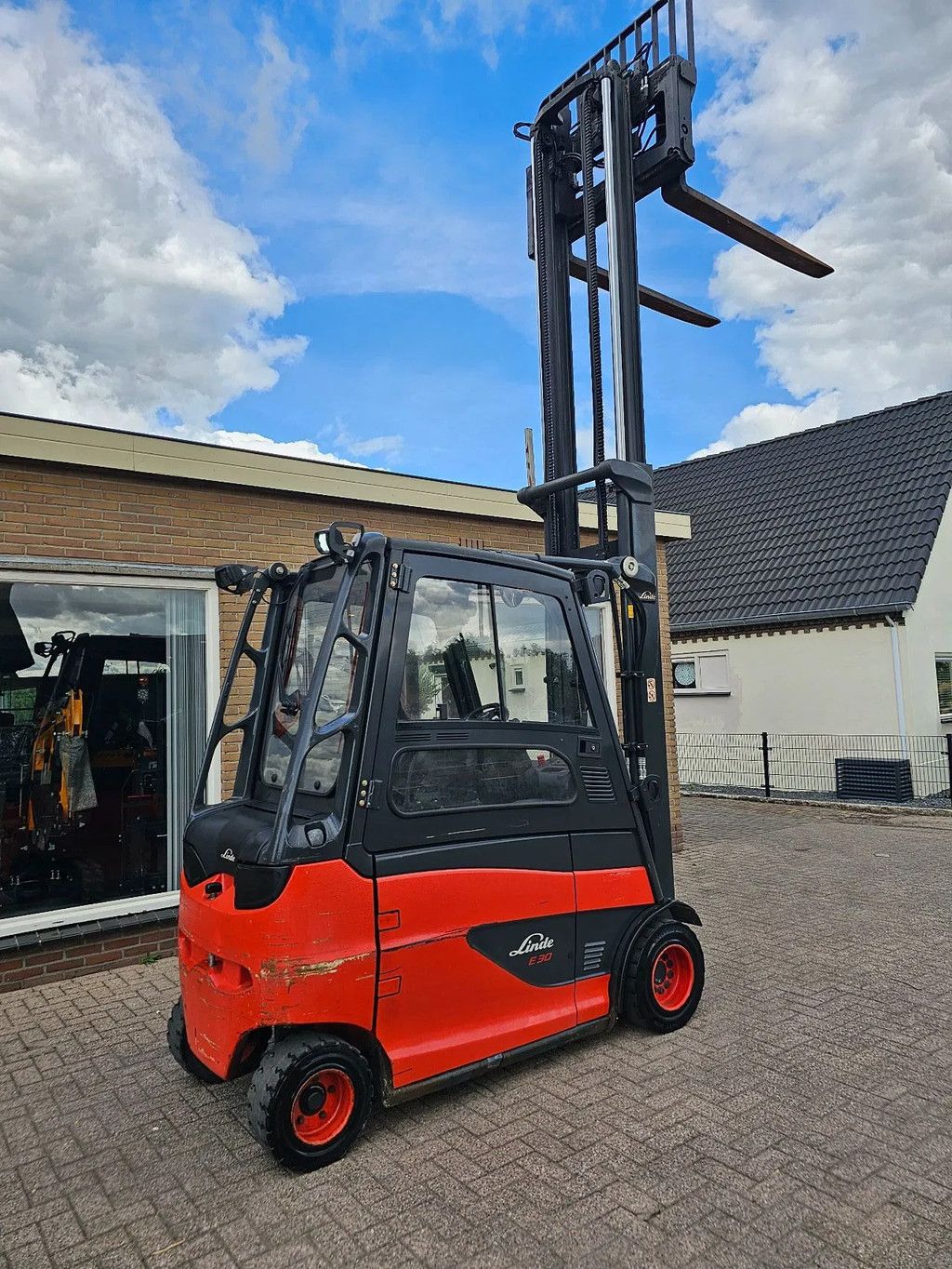 Linde E30 elektrische heftruck vorkheftruck