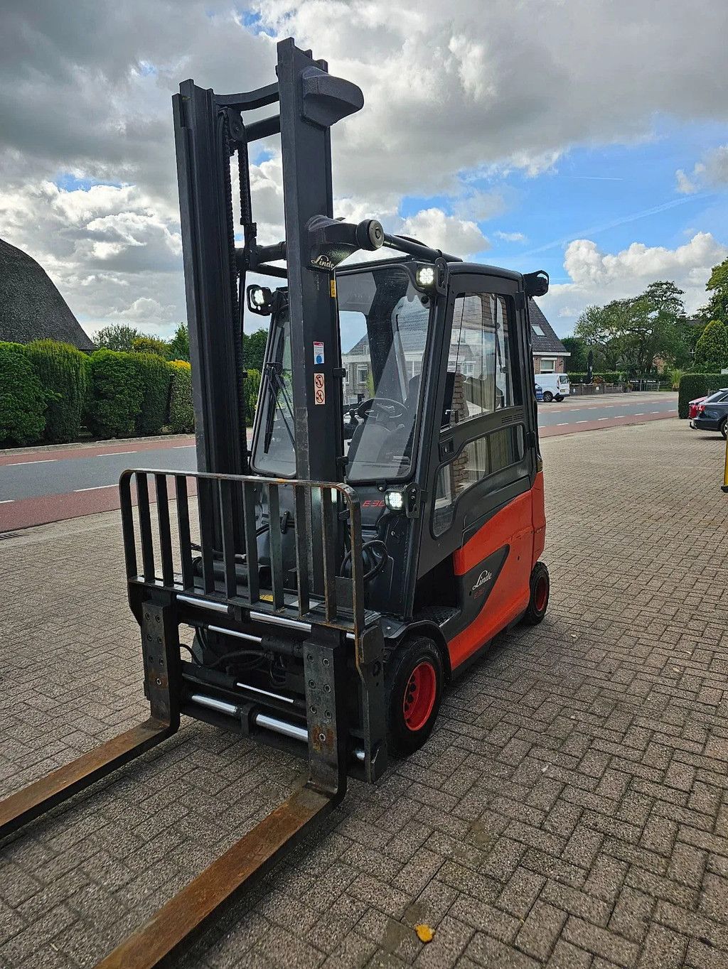 Linde E30 elektrische heftruck vorkheftruck