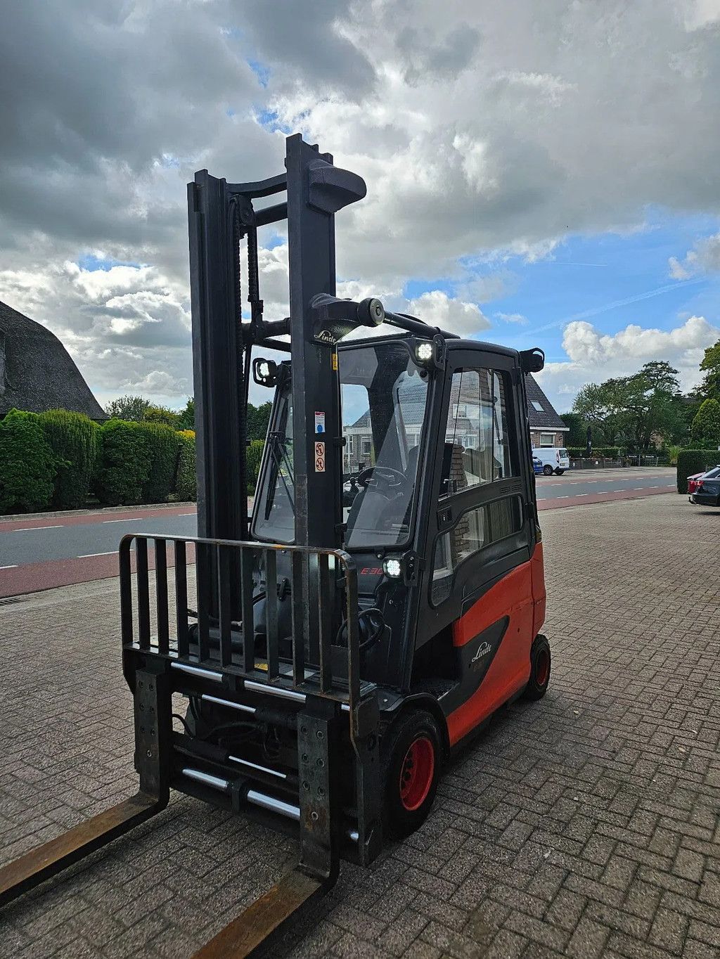Linde E30 elektrische heftruck vorkheftruck