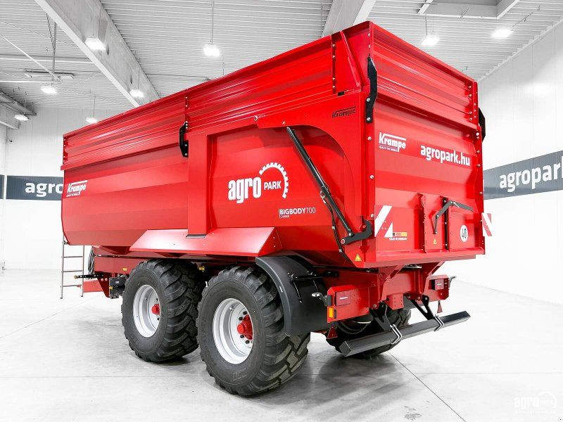 Krampe Big Body 700 Carrier (BB 700) 22 tons capacity, 32,8 m3, 60 cm e