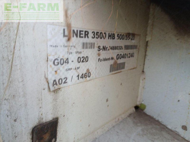 Claas LINER 3500HB