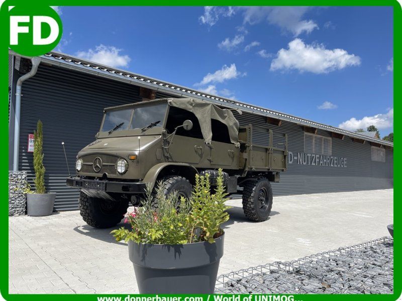 Mercedes-Benz Unimog 404 Doka Cabrio, 5 Sitzplätze, mit Pkw Führerschein