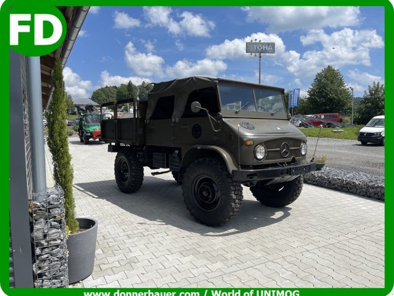Mercedes-Benz Unimog 404 Doka Cabrio, 5 Sitzplätze, mit Pkw Führerschein