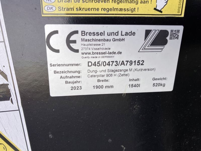 Bressel & Lade DUNG- UND SILAGEZANGE