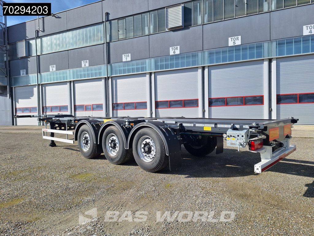 Kässbohrer K.SHG S / 40 - 12 / 27 EU 3 Achsen NEW! Container Chassis