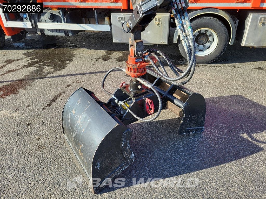 DAF LF LF45.210 4X2 MKG HLK 66 Crane Kran 5m3 tipper Manual Euro 5