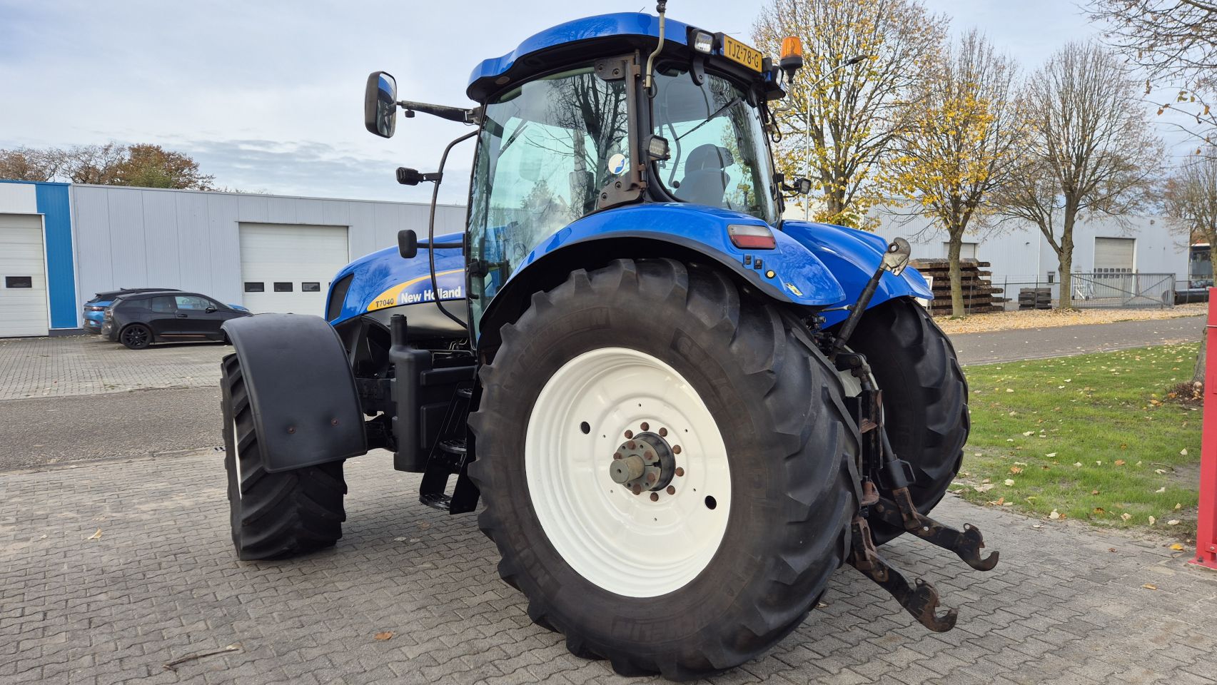 New Holland T7040 PC 40Kmh eco, Lucht, geveerde vooras en cabine
