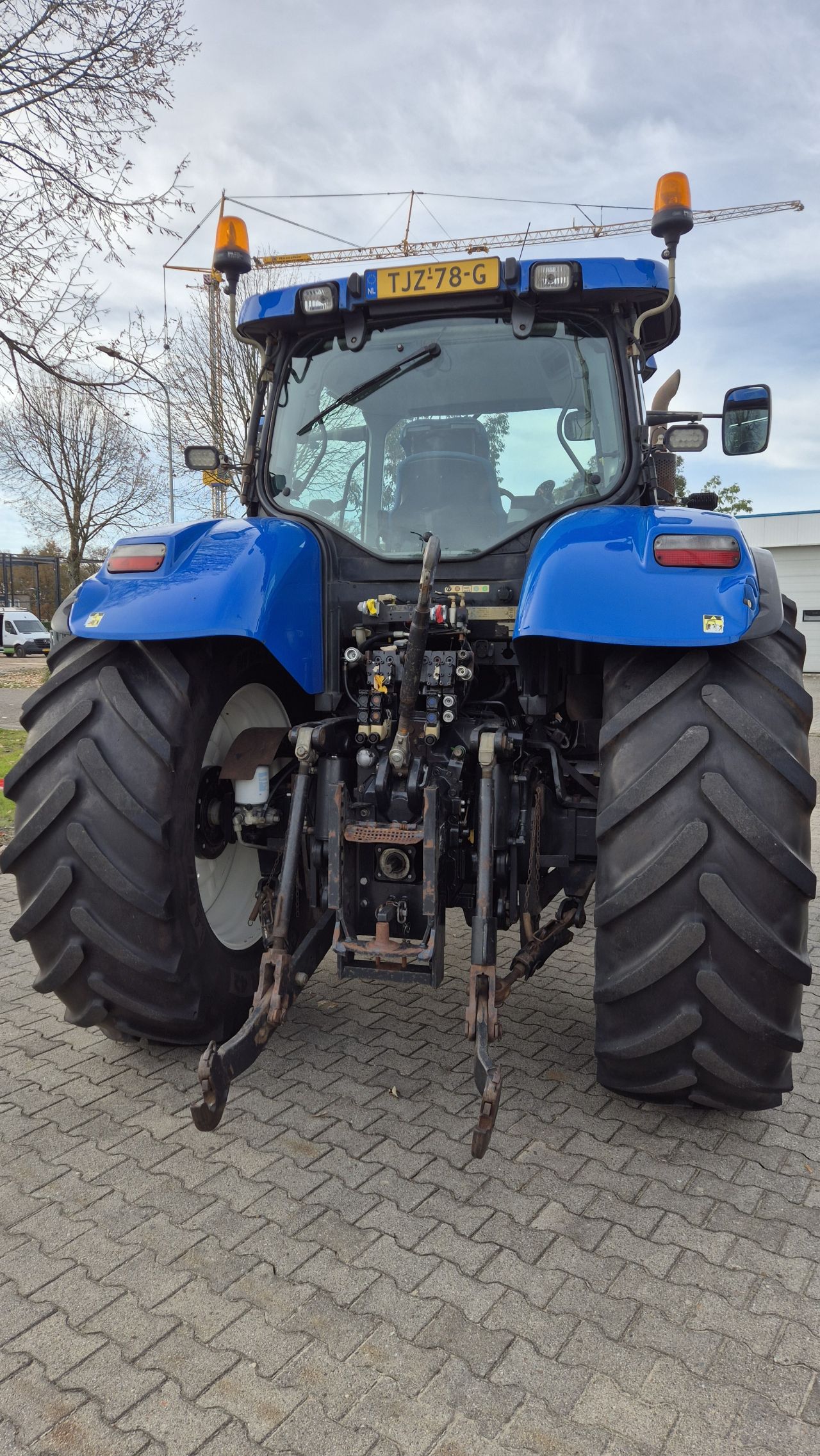 New Holland T7040 PC 40Kmh eco, Lucht, geveerde vooras en cabine
